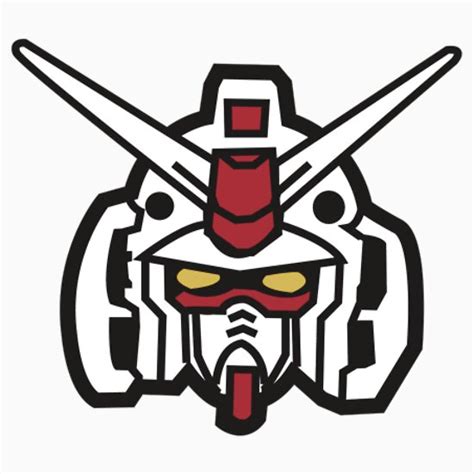 Gundam Head Stickers By Undeadwraith Redbubble