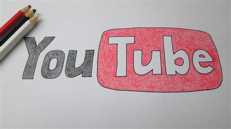Cómo dibujar el logotipo de YouTube YouTube