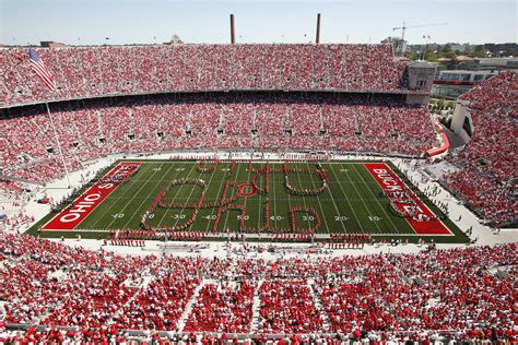 If you are an ohio state football fan there are no bad seats. Ohio State Holds Open Football Practice Amid Urban Meyer Investigation | WOSU Radio