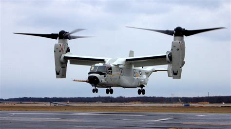 First Navy Osprey Cmv 22b Aircraft Arrives At Patuxent River Southern Maryland News Net