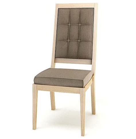 Build all 6 of these beautiful rustic dining room chairs for less than $100! 3D model Simple Wooden Cushioned Chair | CGTrader
