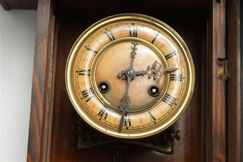 Sold Price Schlenker And Kienzle German Wall Clock Ca 1900 Invalid