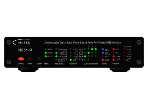 MUTEC MC 3 SMART CLOCK USB BL Master Clock Og Distributor 1G