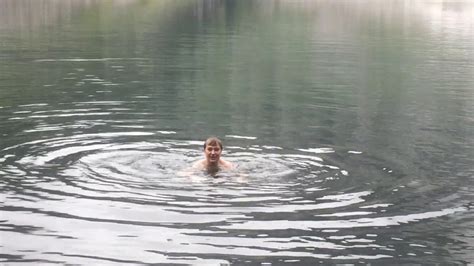 skinny dipping lake serene youtube