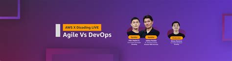 AWS X Dicoding LIVE Agile Vs DevOps Dicoding Indonesia