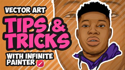 How To Make Vector Art Tips And Tricks Infinite Painter Youtube