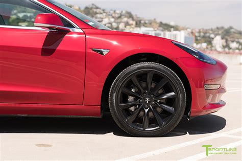 Tesla Model 3 Wheels 19 Tst Tesla Wheel And Tire Package Set Of 4