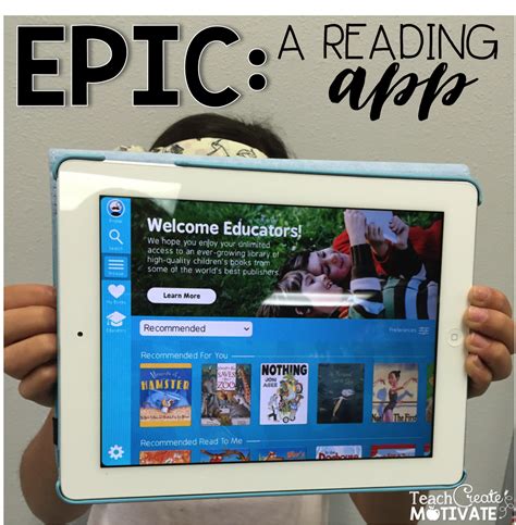 Epic Teach Create Motivate Audio Books For Kids Classroom Apps