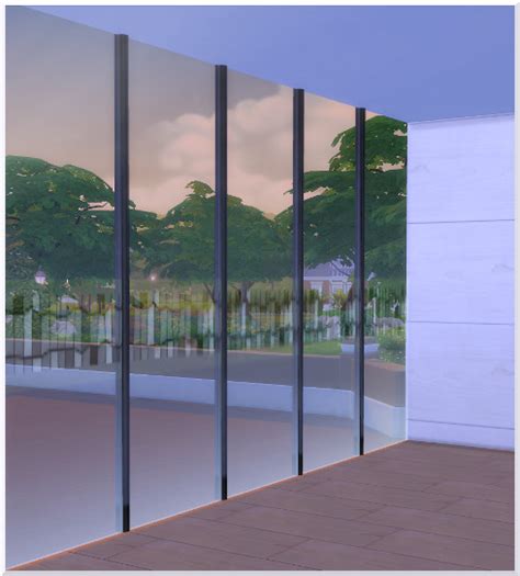 Glazed Fence By Christine1000 Sims 4 Walls And Floors