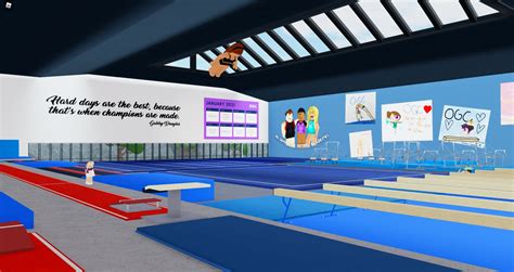 Roblox Gymnastics On Twitter Some Gymnasts From Todays 8am Session