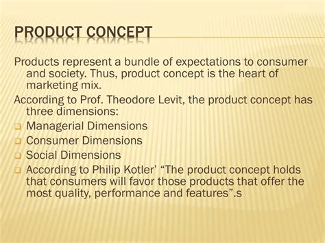 Ppt Product Concept Importance And Classification Powerpoint