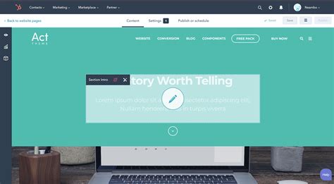Create a website page | Neambo