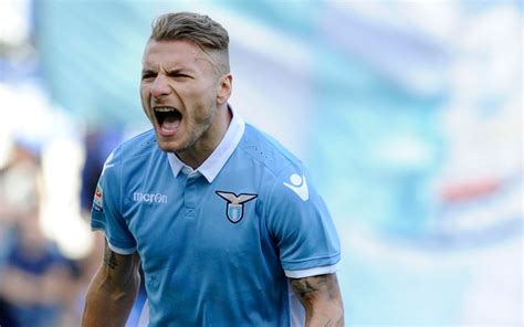 Immobile ciro lazio joy footballers soccer italian ss serie neon lights forward wallpapers fc abstract desktop sport. Download wallpapers Ciro Immobile, 4k, Italian footballer ...