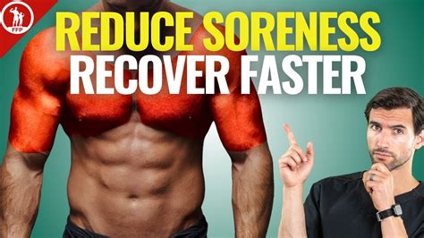 How To Decrease Muscle Soreness Recover Quickly Doms Youtube