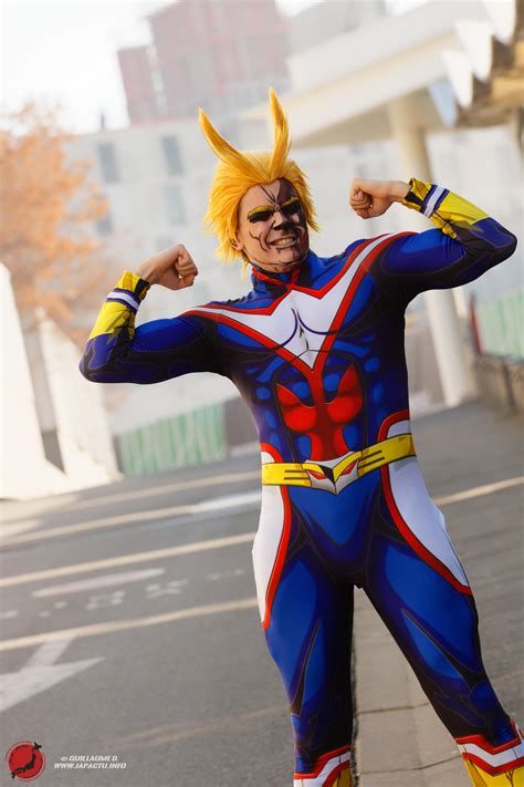 My All Might Cosplay Second Cosplay Ever And I Just Love It With All