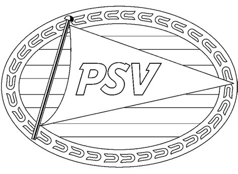 Eredivisie Logo Kleurplaten Psv