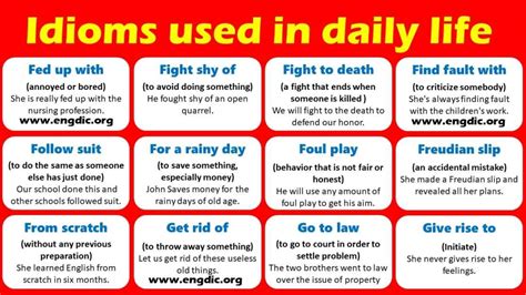 Idioms And Phrases Daily Uses Idioms And Phrases English Ssc Cgl My