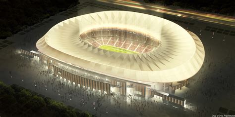 La liga se olvida de gritar gol: Atlético Madrid's incredible new stadium set to be ...