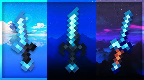 Top 3 Pvp Texture Packs For Mcpe 116 Unique Sword Youtube