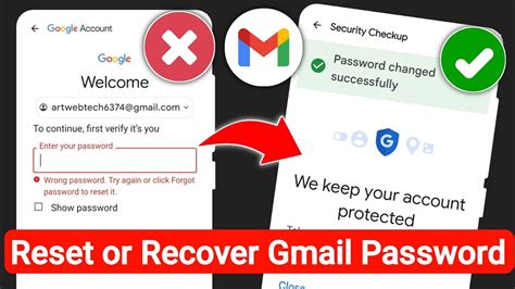 How To Reset Or Recover Gmail Account Password If Forgotten Update