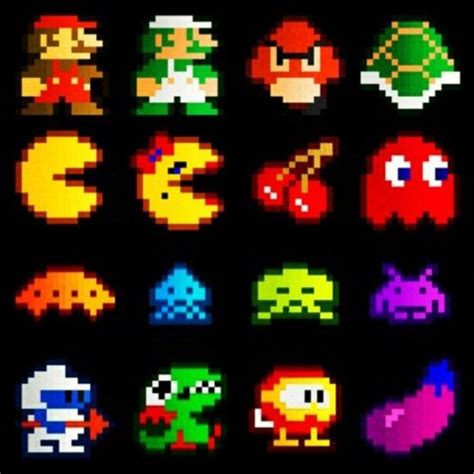 Characters We Grew Up With Retro Gaming Art Classic Video Games