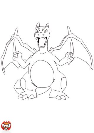 Sauter à la navigation sauter à la recherche. 10 Magnificient Coloriage Pokemon Dracaufeu Photos - COLORIAGE