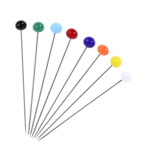 500pcs Sewing Pins Ball Glass Head Pins Straight Quilting Pins Diy