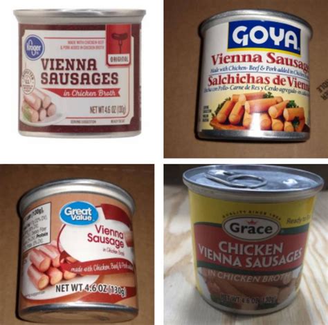 More Than 25 Million Pounds Of Canned Vienna Sausage Recalled They
