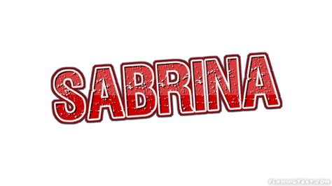 Sabrina Logo Free Name Design Tool From Flaming Text