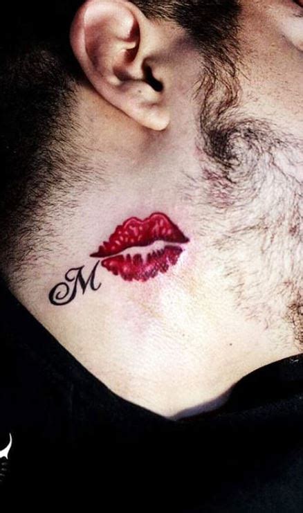 Tip 88 About Kiss Tattoo On Neck Super Hot Billwildforcongress