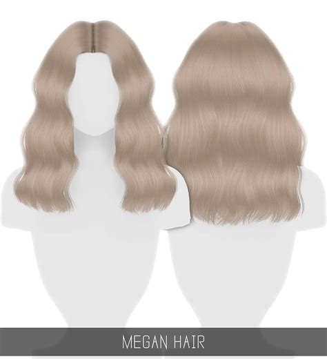 Sims 4 Hairs Simpliciaty Megan Hair