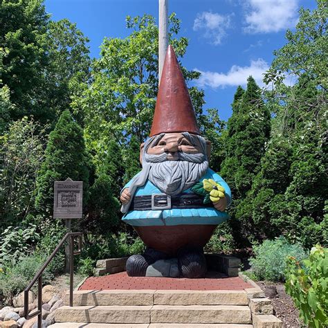 World S Largest Concrete Gnome World Record In Ames Iowa