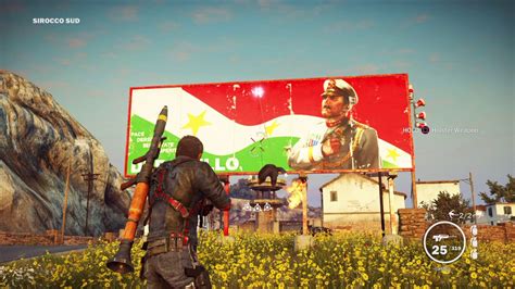 Just Cause 3 Dont Loiter Near The Billboard Youtube