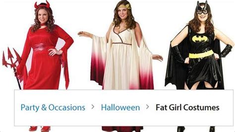 Walmart Pulls Fat Girl Costumes Section From Website And Issues