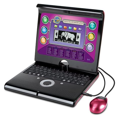 Discovery Kids Teach N Talk Exploration Laptop Pink For Girls New In
