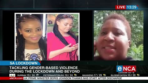 tackling gender based violence during the lockdown youtube