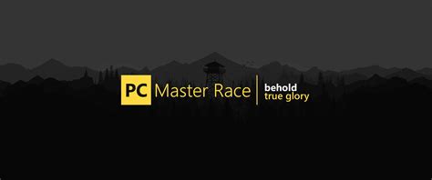 Wallpaper Text Logo Pc Gaming Pc Master Race Brand Midnight
