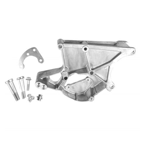 Holley® Drivers Side Power Steering And Alternator Brackets