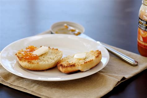 English Muffin With Butter And Preserves Recipe For Englis Flickr