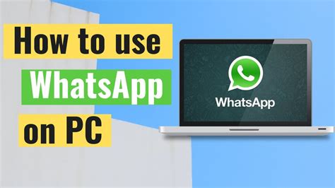 How To Download And Install Whatsapp On Pc Windows 10 Youtube