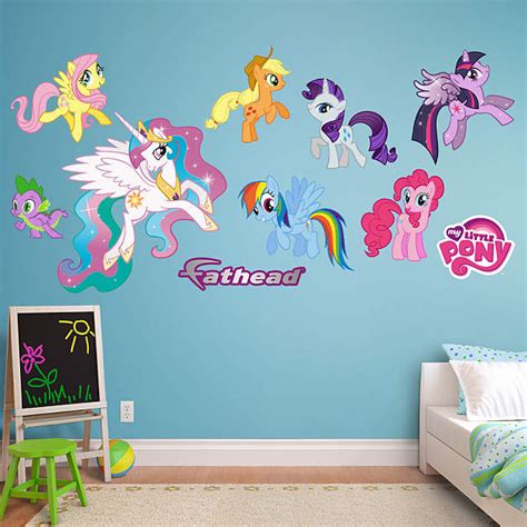 My Little Pony Collection Wall Decal Shop Fathead For My Little Pony