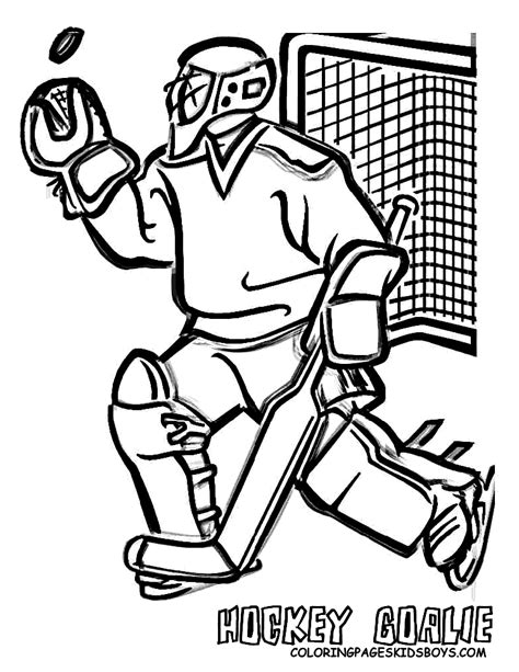 Is there a coloring page for the colorado avalanche? Coloriage hockey à imprimer pour les enfants - CP13909