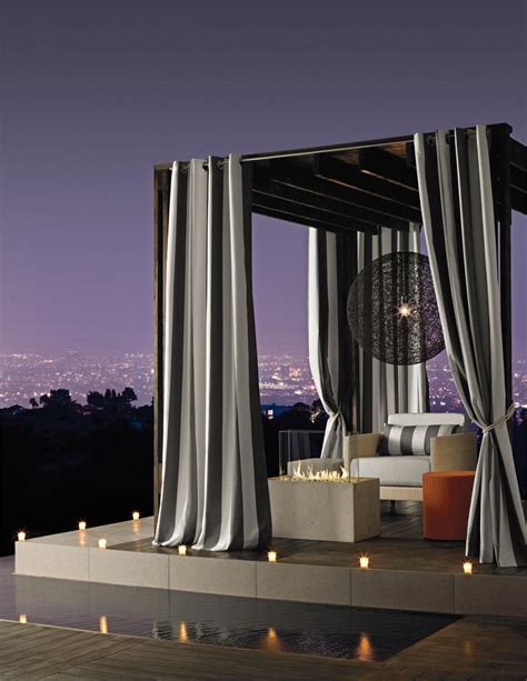 Outdoor Curtain Panels Inspiration Homesfeed