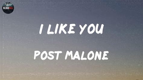 Post Malone I Like You A Happier Song Lyrics Metro Boomin