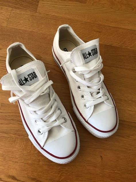 Vind fantastische aanbiedingen voor all star converse 39 black low. CONVERSE ALL*STAR Weiss / Gr, 39 (UK 6) | Kaufen auf Ricardo