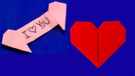 How To Make Origami Heart With Message Love Secret Message For