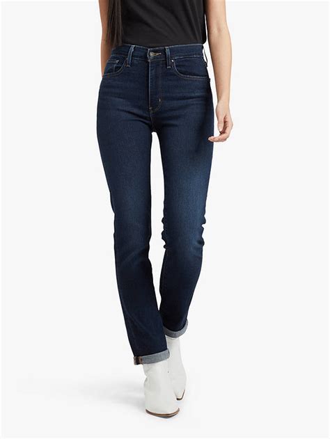 Levis 724 High Rise Straight Jeans London Bridge At John Lewis And Partners