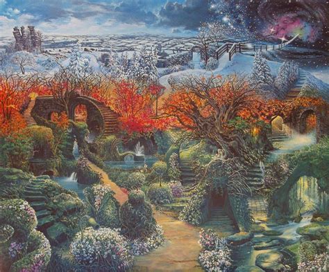 The Winding Path Of Life Visionary Art Fantasy Concept Art