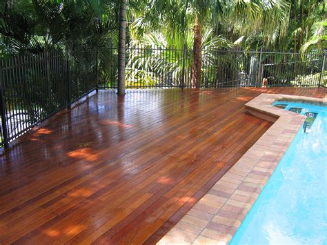 Concrete pavers are a popular decking option for all styles of inground swimming pools whether they are gunite pools, fiberglass. Pool Decking Specialist I All We Do Is Decks I Brisbane