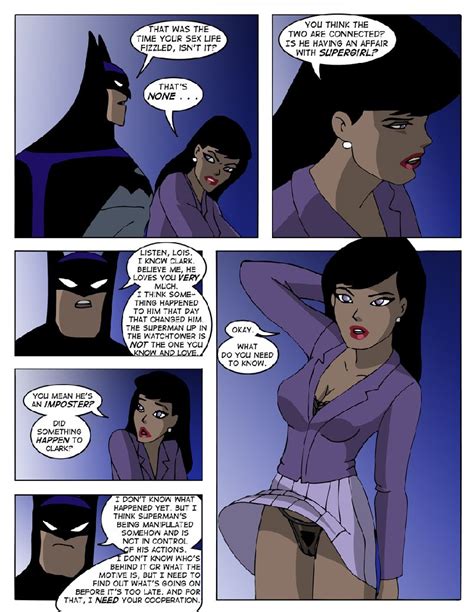 Rule 34 Batman Comic Dc Dcau Justice League Lois Lane Superman
